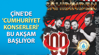 Çine'de 'Cumhuriyet Konserleri' bu akşam başlıyor