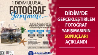 Didim'de fotoğraf yarışmasının sonuçları açıklandı