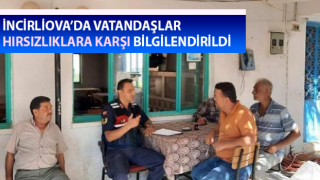 Jandarma hırsızlıklara karşı bilgilendirdi