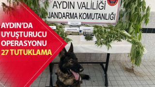 Jandarmadan uyuşturucu operasyonu: 27 tutuklama