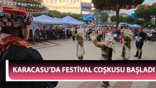 Karacasu’da festival coşkusu başladı