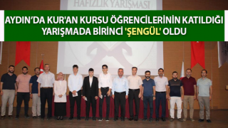 Kur'an kursu öğrencilerinin katıldığı yarışmada birinci 'Şengül' oldu