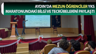 Mezun öğrenciler bilgi ve tecrübelerini aktardı