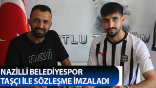 Nazilli Belediyespor Taşçı ile sözleşme imzaladı