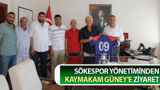 Sökespor yönetiminden Kaymakam Güney'e ziyaret