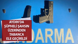 Şüpheli şahsın üzerinden tabanca ele geçirildi