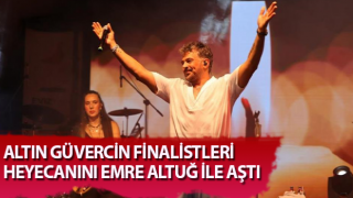 Altın Güvercin finalistleri heyecanını Emre Altuğ ile aştı