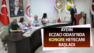 Aydın Eczacı Odası’nda kongre heyecanı başladı