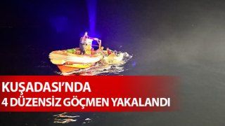 Aydın’da 4 düzensiz göçmen yakalandı