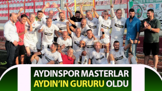 Aydınspor Masterlar, Aydın’ın gururu oldu