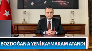 Bozdoğan’a yeni kaymakam atandı