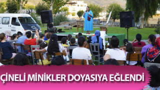 Çineli minikler doyasıya eğlendi