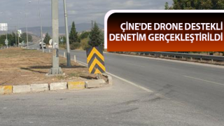 Drone destekli trafik denetim gerçekleştirildi