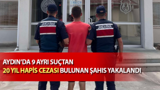 Hakkında 9 ayrı suçtan 20 yıl hapis cezası bulunan şahıs yakalandı