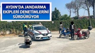 Jandarma ekipleri denetimlerini sürdürüyor