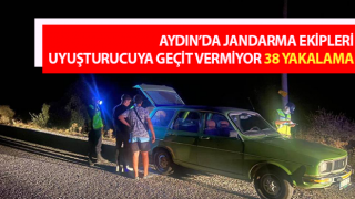 Jandarma uyuşturucuya geçit vermiyor: 38 yakalama