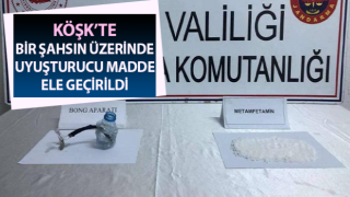 Köşk’te uyuşturucu operasyonu