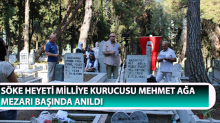 Mehmet Ağa mezarı başında anıldı