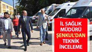 Müdür Şenkul’dan, teknik inceleme