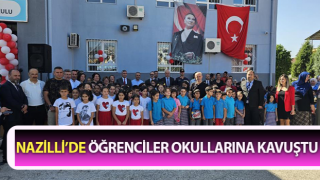 Nazilli’de öğrenciler okullarına kavuştu