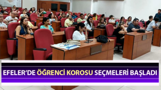 Öğrenci korosu seçmeleri başladı