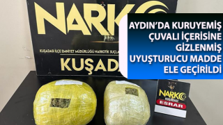 Otobüsle uyuşturucu sevkiyatını hassas burun Honaz bozdu