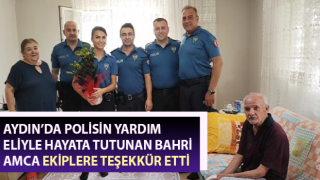 Polislerden yardım isteyen yaşlı adam ekiplere teşekkür etti