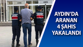 Aranan şahıslar jandarmadan kaçamadı