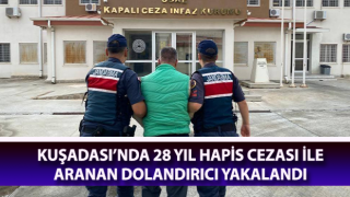 Aydın’da 28 yıl hapis cezası ile aranan şahıs yakalandı