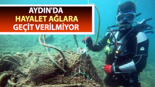 Aydın'da hayalet ağlara geçit verilmiyor