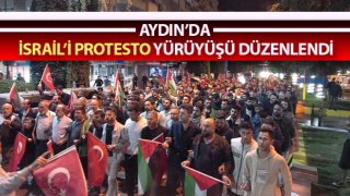 Aydın’da protesto yürüyüşü düzenlendi