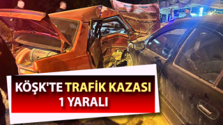 Aydın’da trafik kazası: 1 yaralı