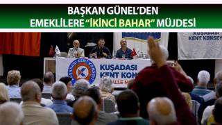 Başkan Günel’den emeklilere müjdesi