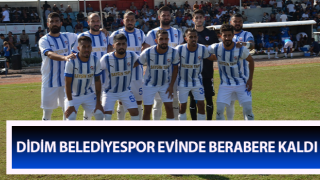 Didim Belediyespor evinde berabere kaldı