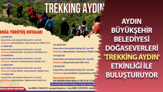 Doğaseverler ‘Trekkıng Aydın’da buluşuyor