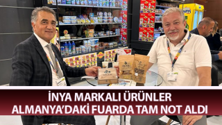 İNYA markalı ürünler Almanya’daki fuarda tam not aldı