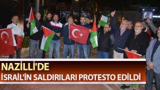 İsrail'in Gazze'deki hastaneye saldırısı protesto edildi