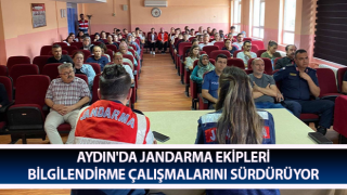 Jandarma bilgilendirme çalışmalarını sürdürüyor