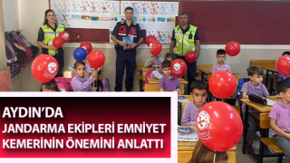 Jandarma ekipleri emniyet kemerinin önemini anlattı