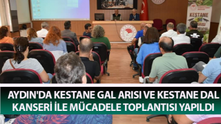 Kestane gal arısı ve kestane dal kanseri ile mücadele toplantısı yapıldı