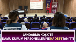 Köşk’te kamu kurum personellerine KADES tanıtıldı