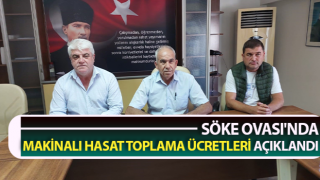 Makinalı hasat toplama ücretleri açıklandı