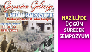 Nazilli’de üç gün sürecek sempozyum