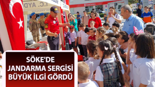 Söke'de Jandarma sergisi büyük ilgi gördü