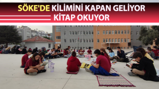 Söke'de Kitap Okuma etkinliği