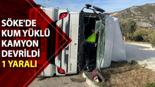 Söke’de trafik kazası: 1 yaralı