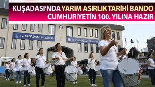 Yarım asırlık tarihi bando cumhuriyetin 100. yılına hazır