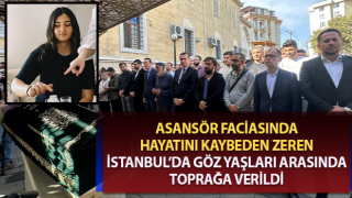 Zeren Ertaş, İstanbul’da göz yaşları arasında toprağa verildi