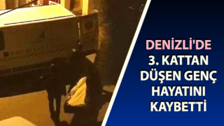 3. kattan düşen genç hayatını kaybetti