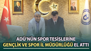 ADÜ’nün spor tesislerine Gençlik ve Spor İl Müdürlüğü el attı